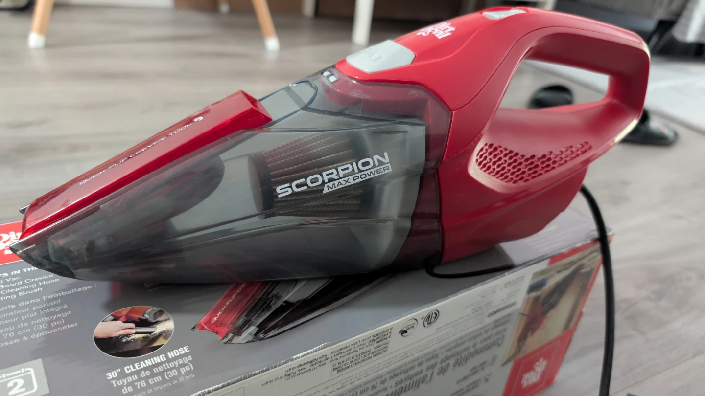 Dirt Devil Scorpion Handheld Vacuum Cleaner