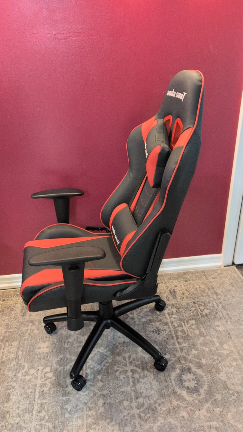 Anda Seat Gaming Chair - Black/Red - photo 4
