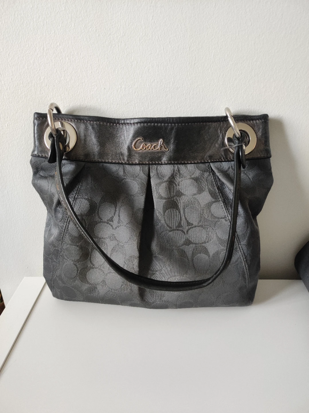 Coach Signature Hobo Purse