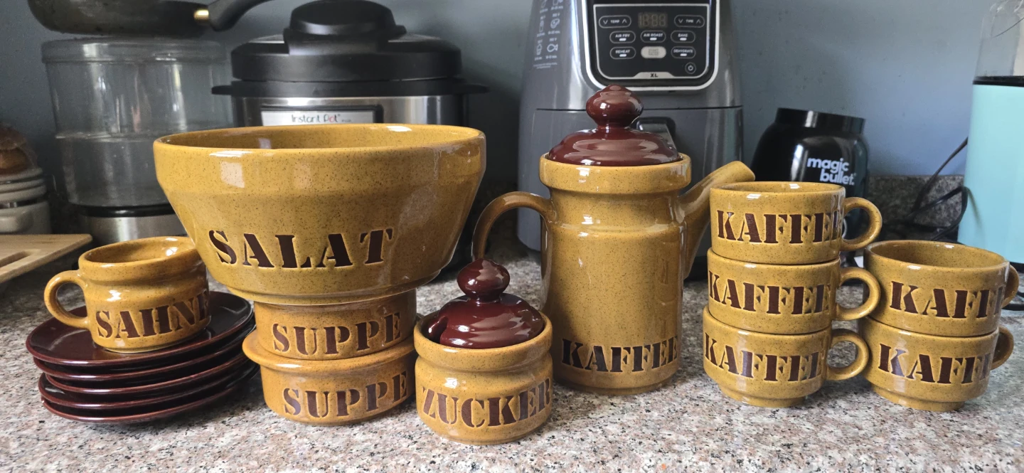 Vintage Waechtersbach West Germany Pottery Pieces - photo 2