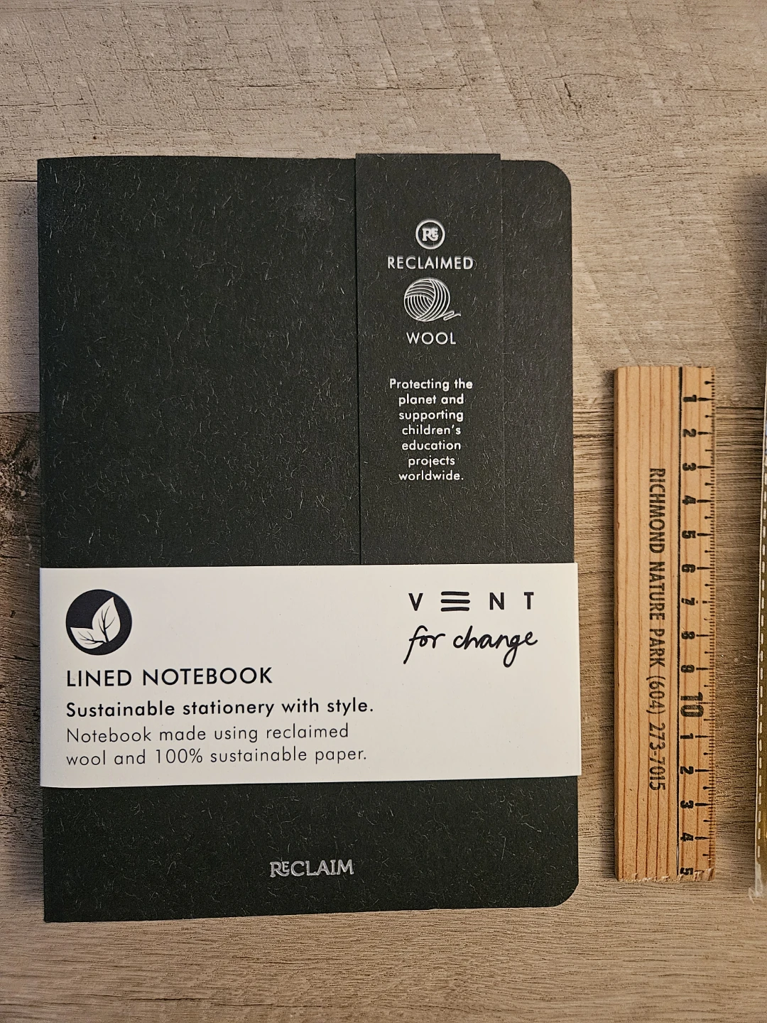 Reclaimed Wool Notebook - photo 2