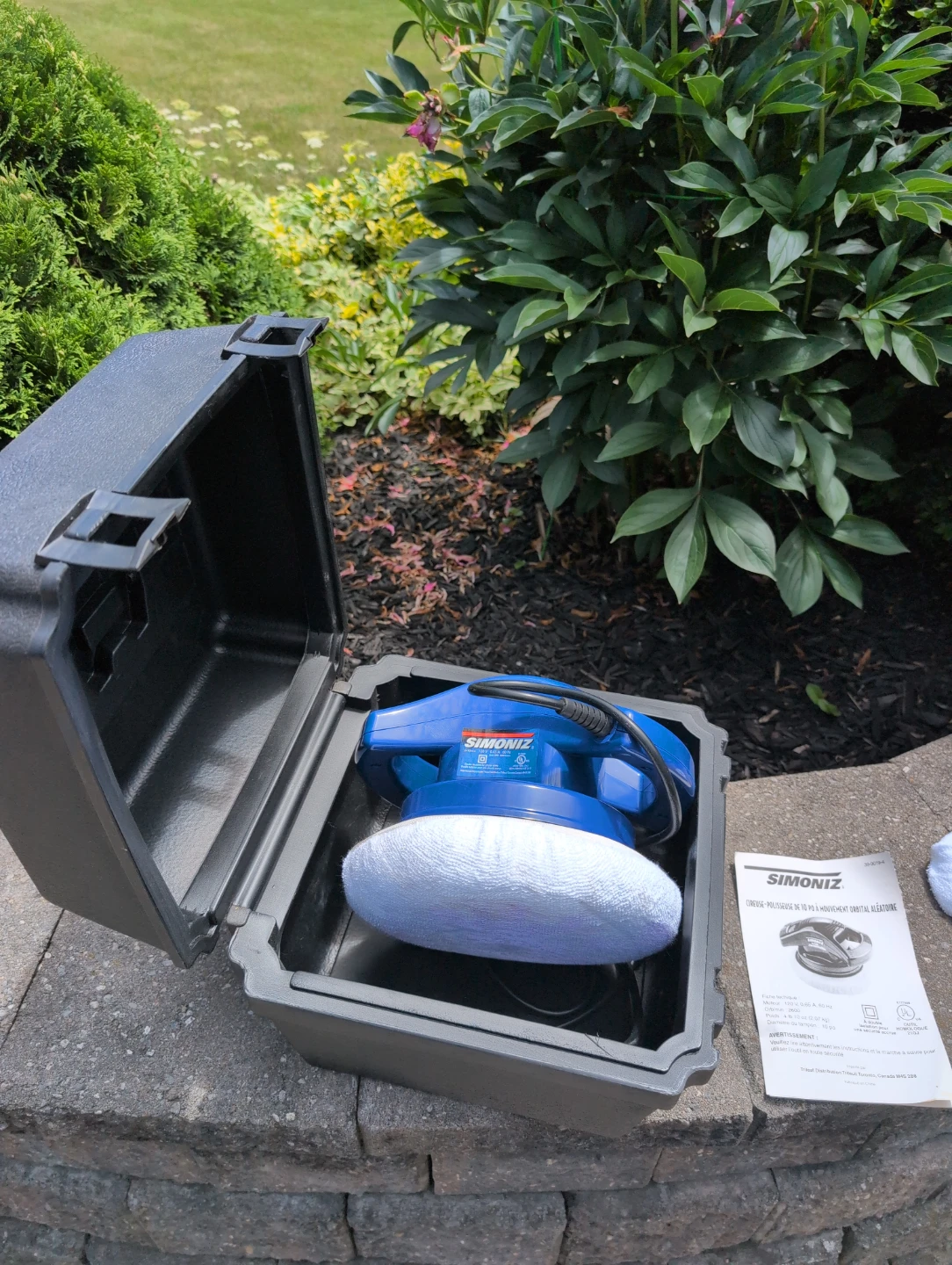 Simoniz Orbital Polisher with Case - photo 3