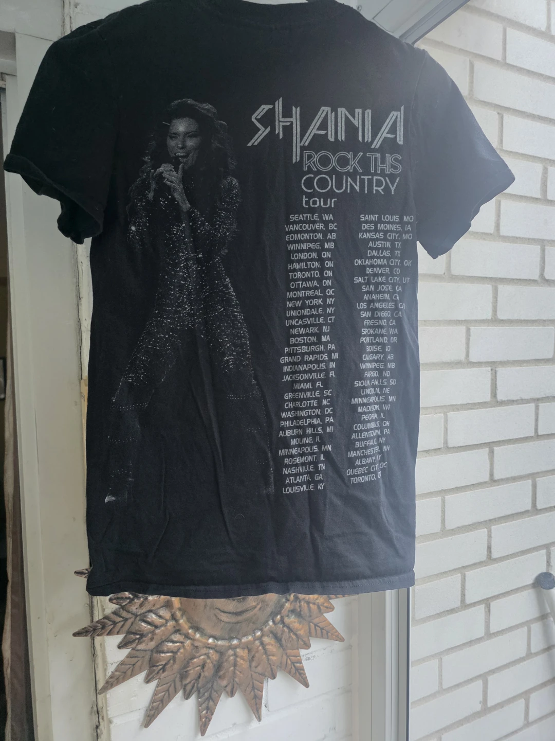 Shania Twain Rock This Country Tour T-Shirt - photo 2