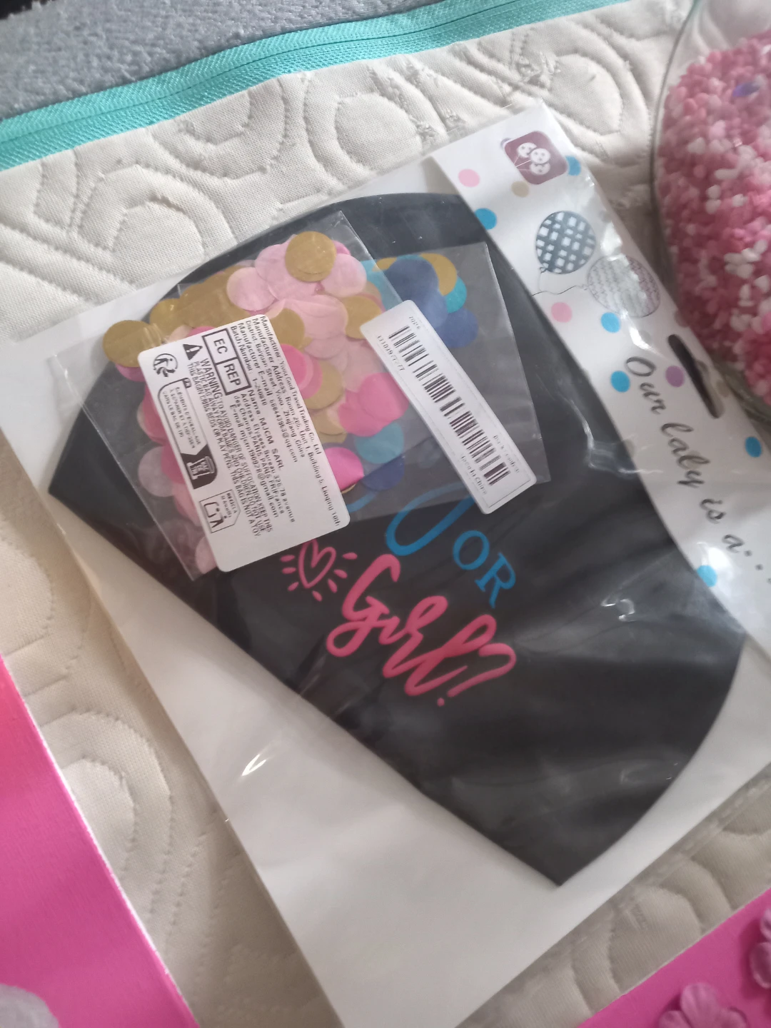 Baby Gender Reveal Party Supplies - photo 4