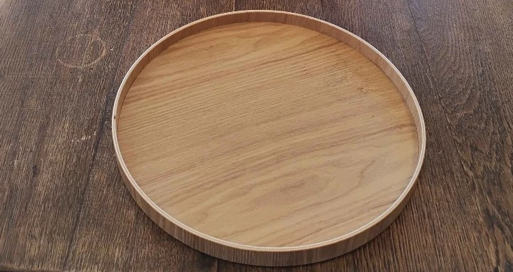 ⚽ Bamboo Tray Round