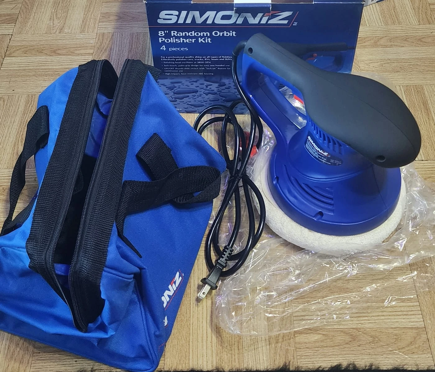 Simoniz 8" Random Orbit Polisher Kit - photo 3