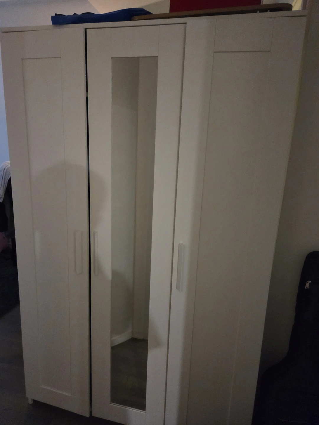 IKEA BRIMNES Wardrobe with 3 doors, white - photo 2