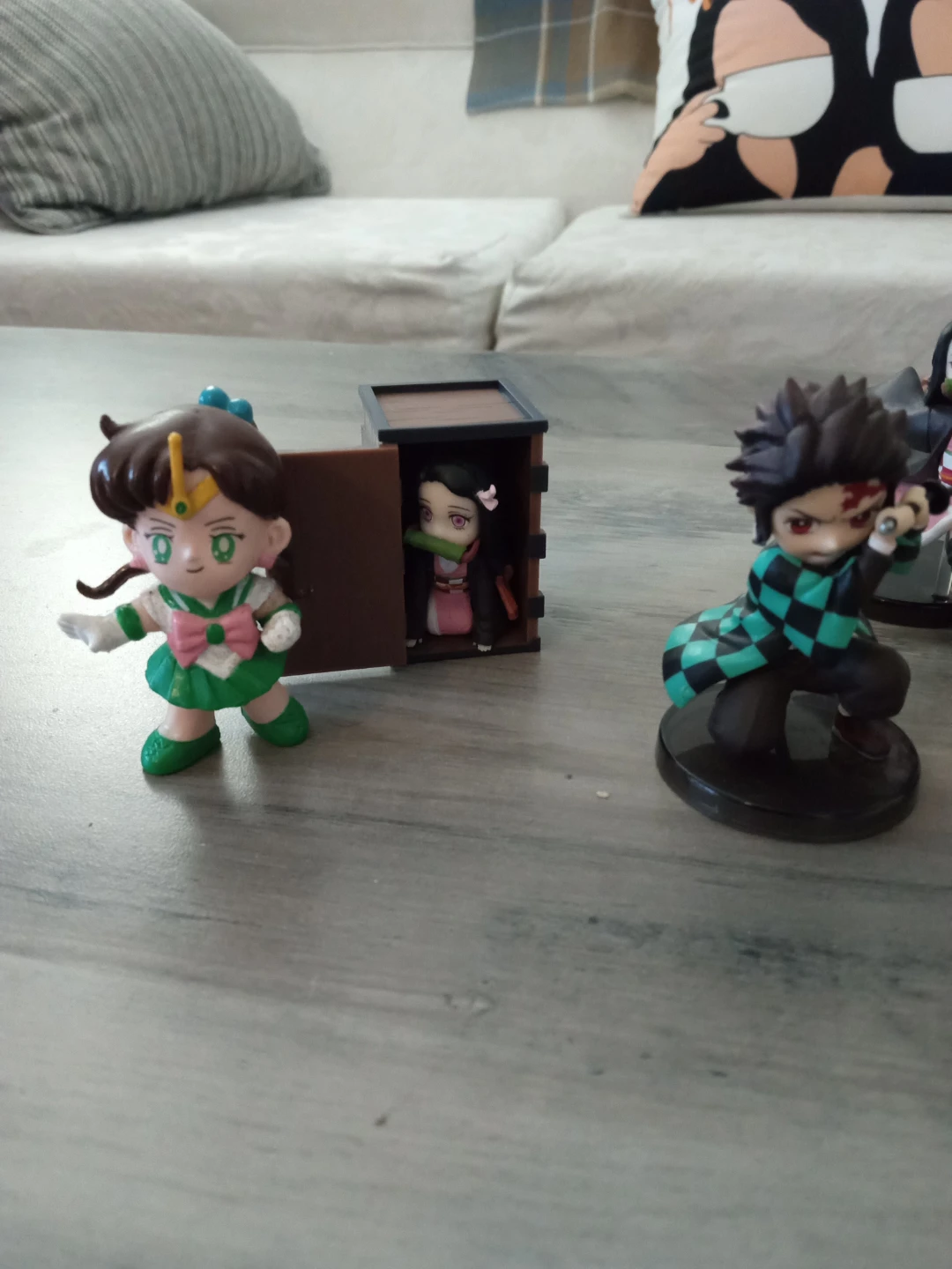 Anime Figure Collection (Demon Slayer & Sailor Moon) $30/set - photo 2