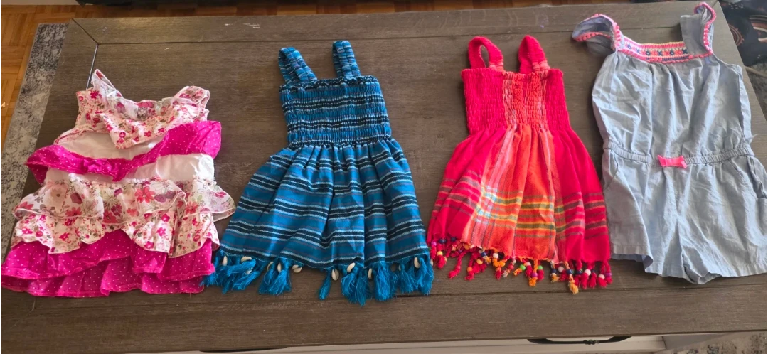 Kids Summer Dresses and Romper Set - photo 2
