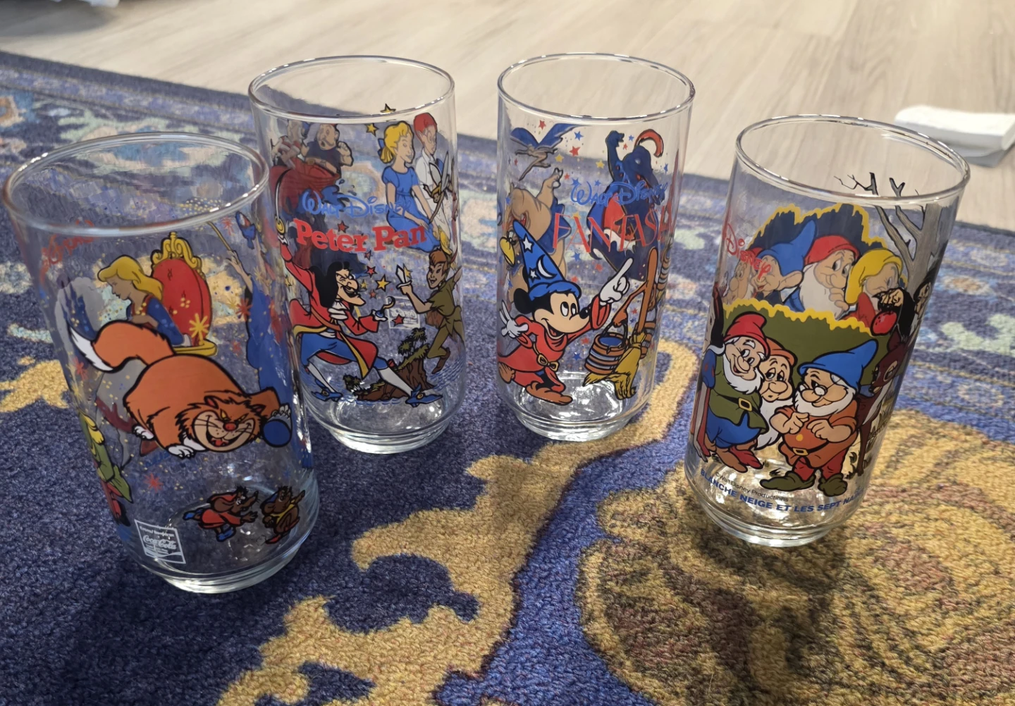 Vintage Disney Character Glasses