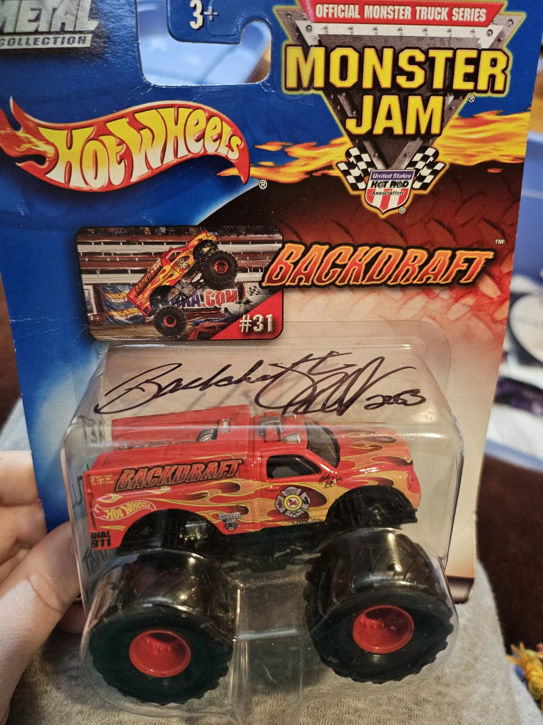 Hot Wheels Monster Jam Backdraft #31 Monster Truck
