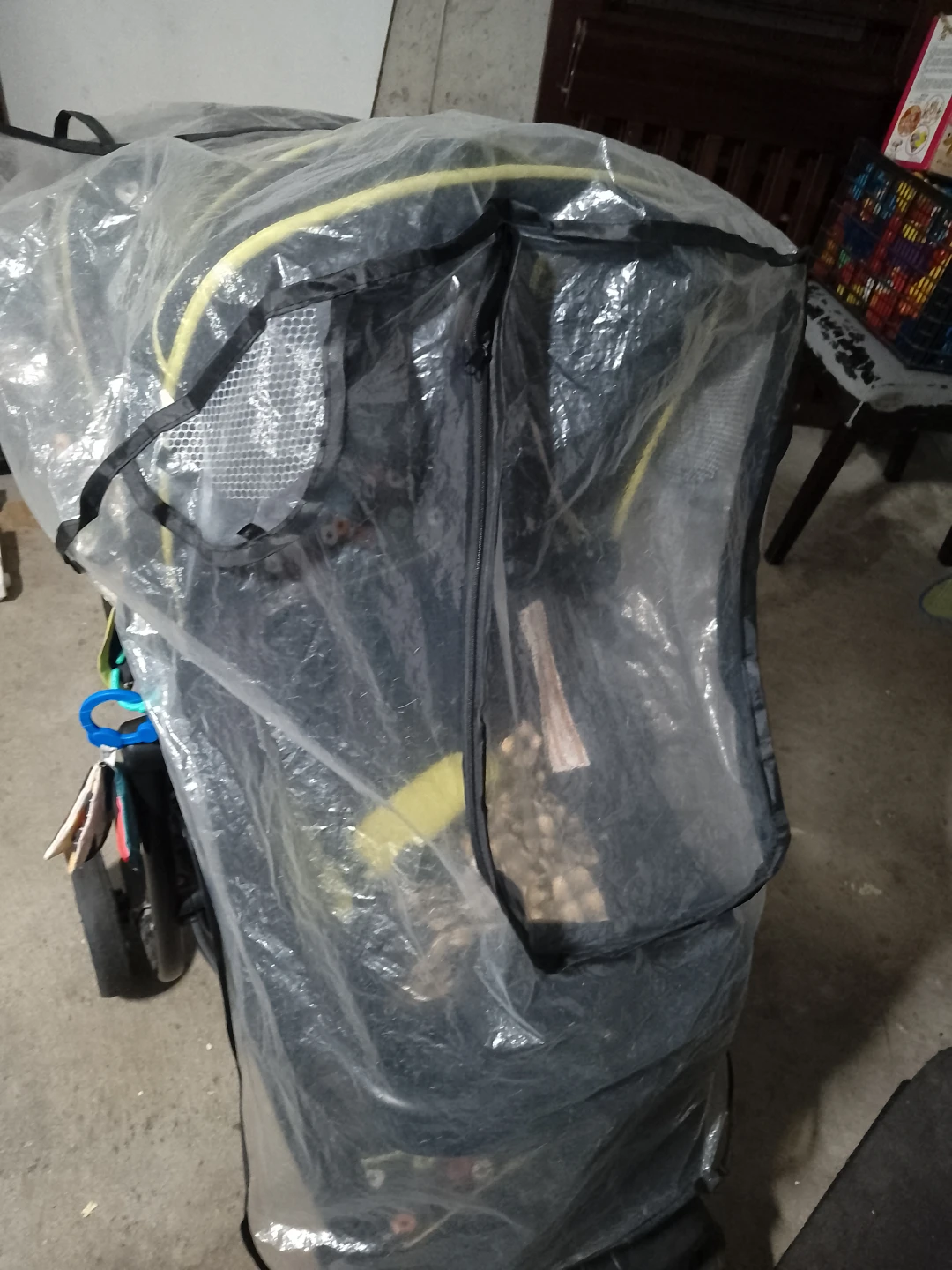 Stroller with Tray and Cup Holders - photo 3