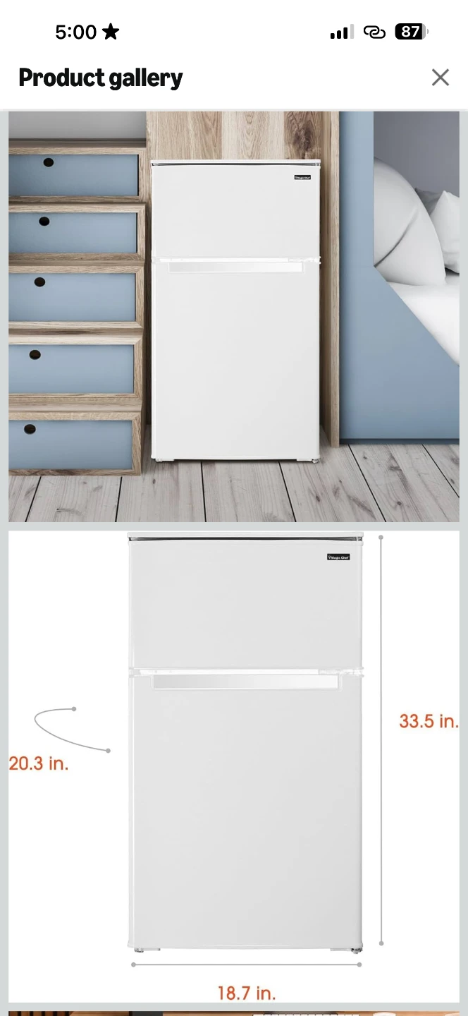 Magic Chef Mini Refrigerator - photo 5