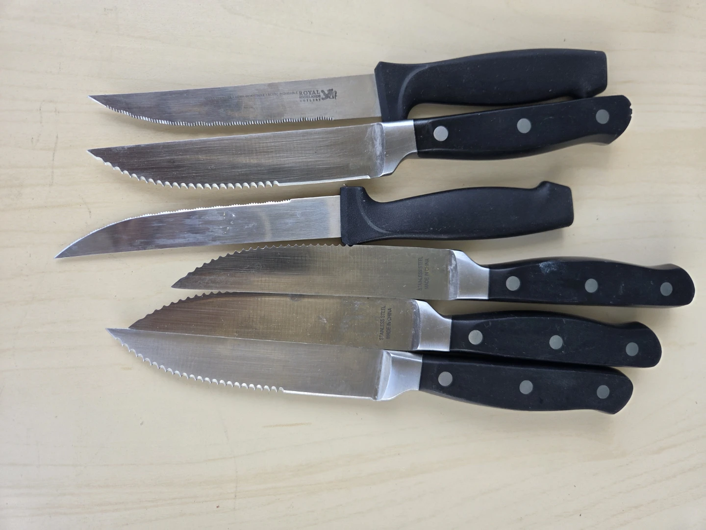 Royal Cutlery Steak Knives Set (6-Piece) - photo 2