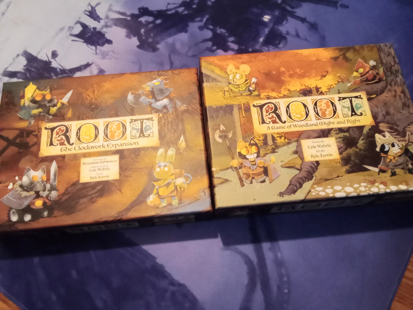 Root Board Game - The Clockwork Expansion & Base Game