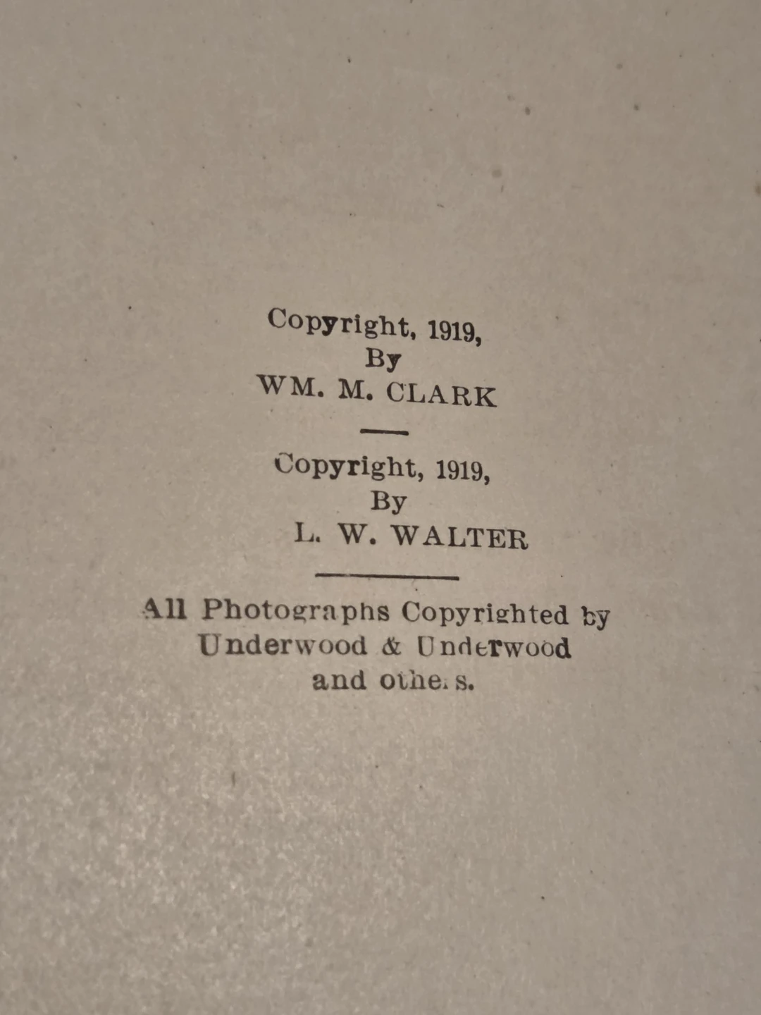 Pictorial History of The Great War Book 1919 - photo 2