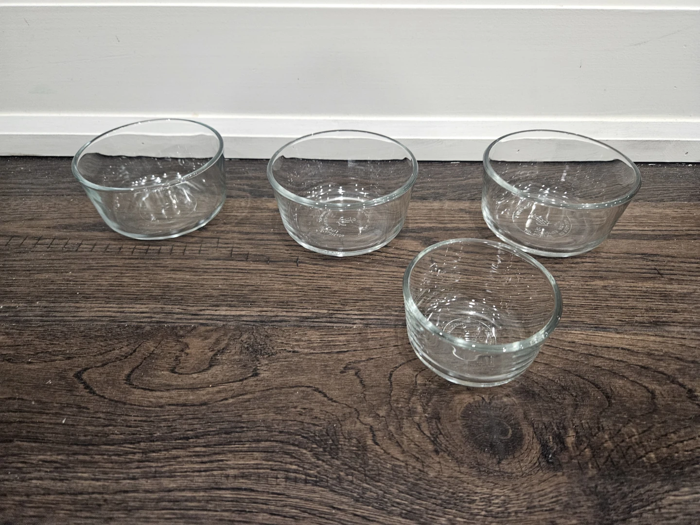 1-2 cup Clear Glass Ramekins