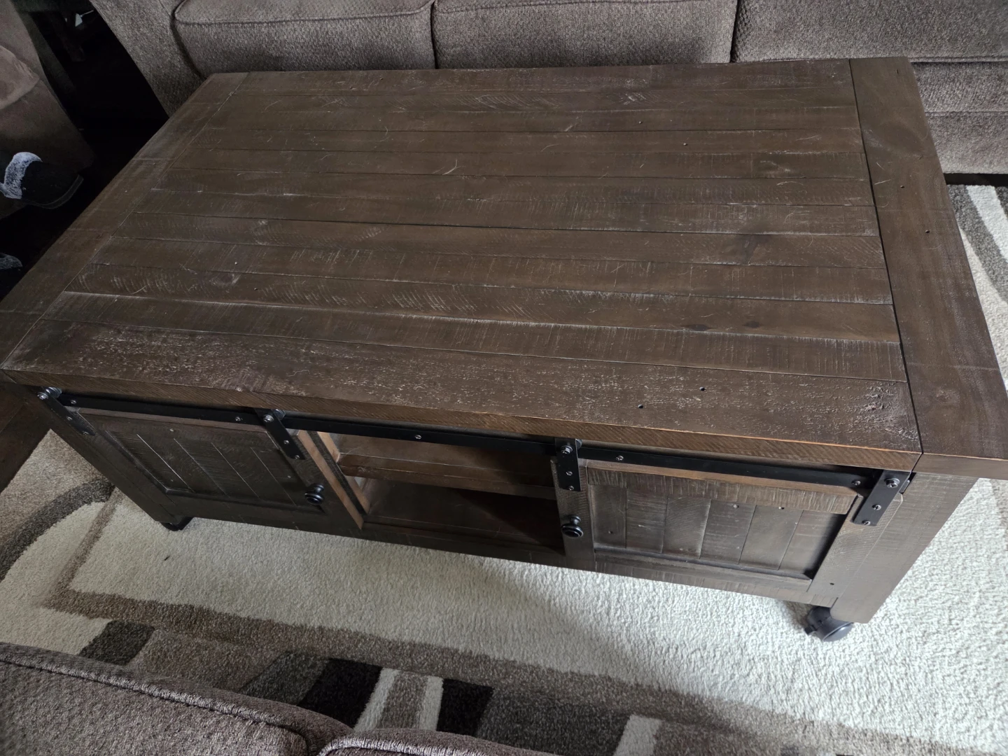 Madison 50" Rustic Coffee Table