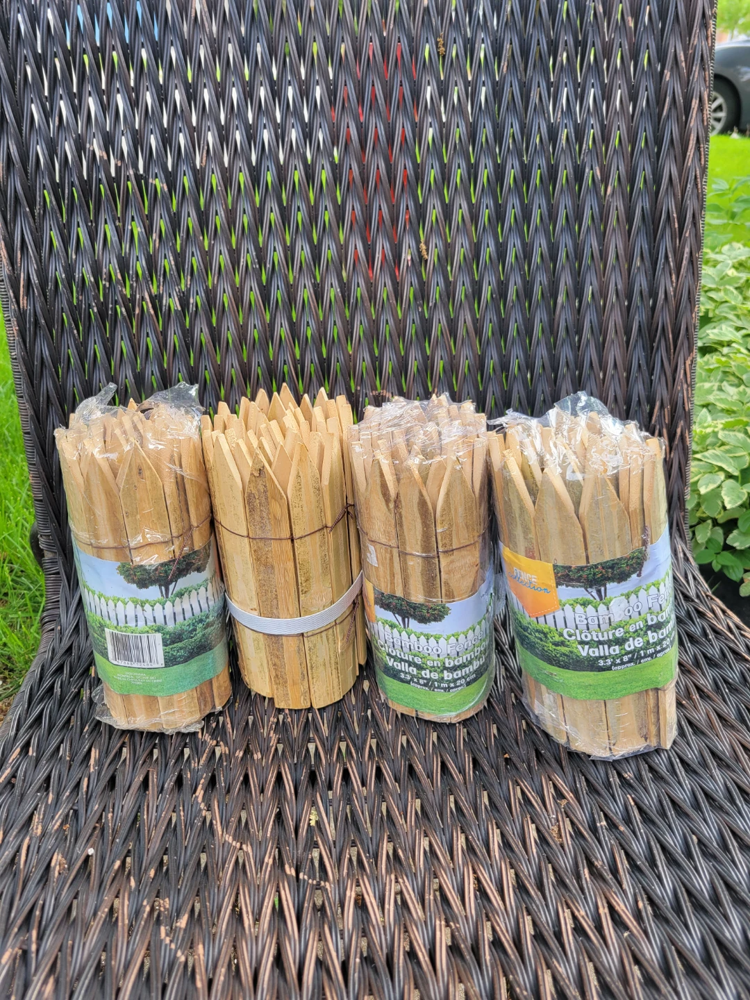 Bamboo Fence Rolls (4 Pack)-$10
