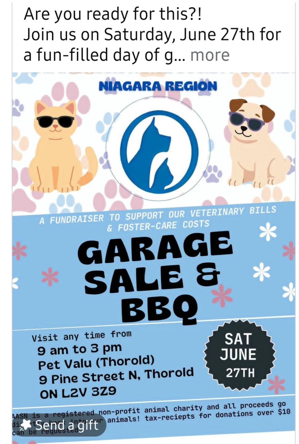 Garage Sale & BBQ Fundraiser& Plant Sale & Bake Sale