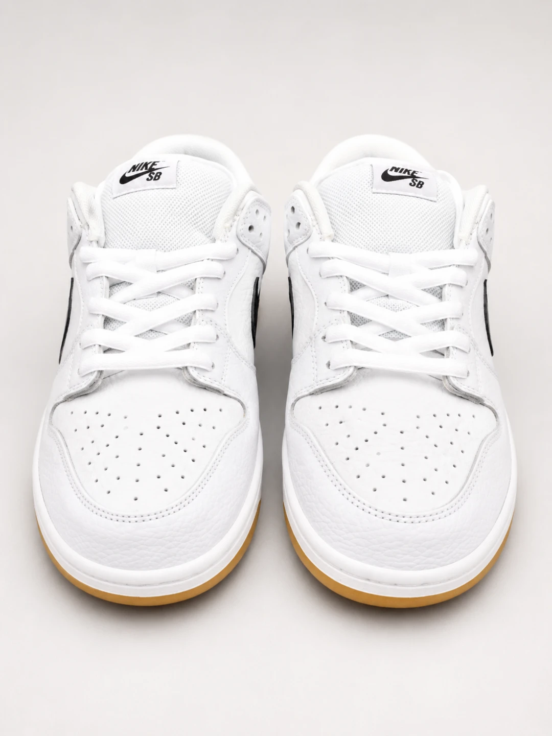 Nike SB Dunk Low White Black Gum