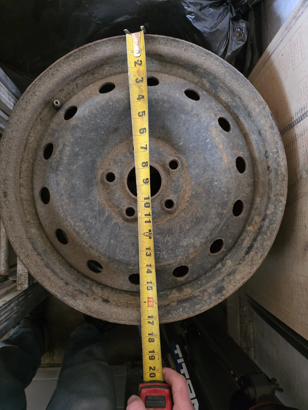 Set of 4 Steel Wheels - photo 3