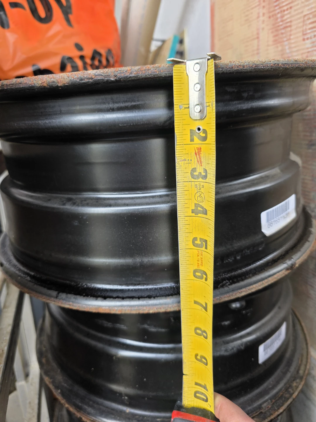 Set of 4 Steel Wheels - photo 5