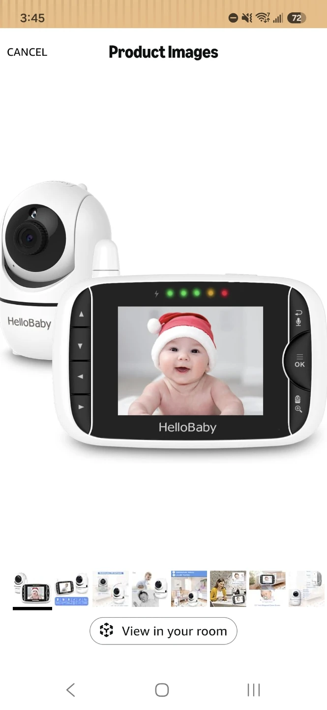 HelloBaby Video Baby Monitor with Camera - photo 2