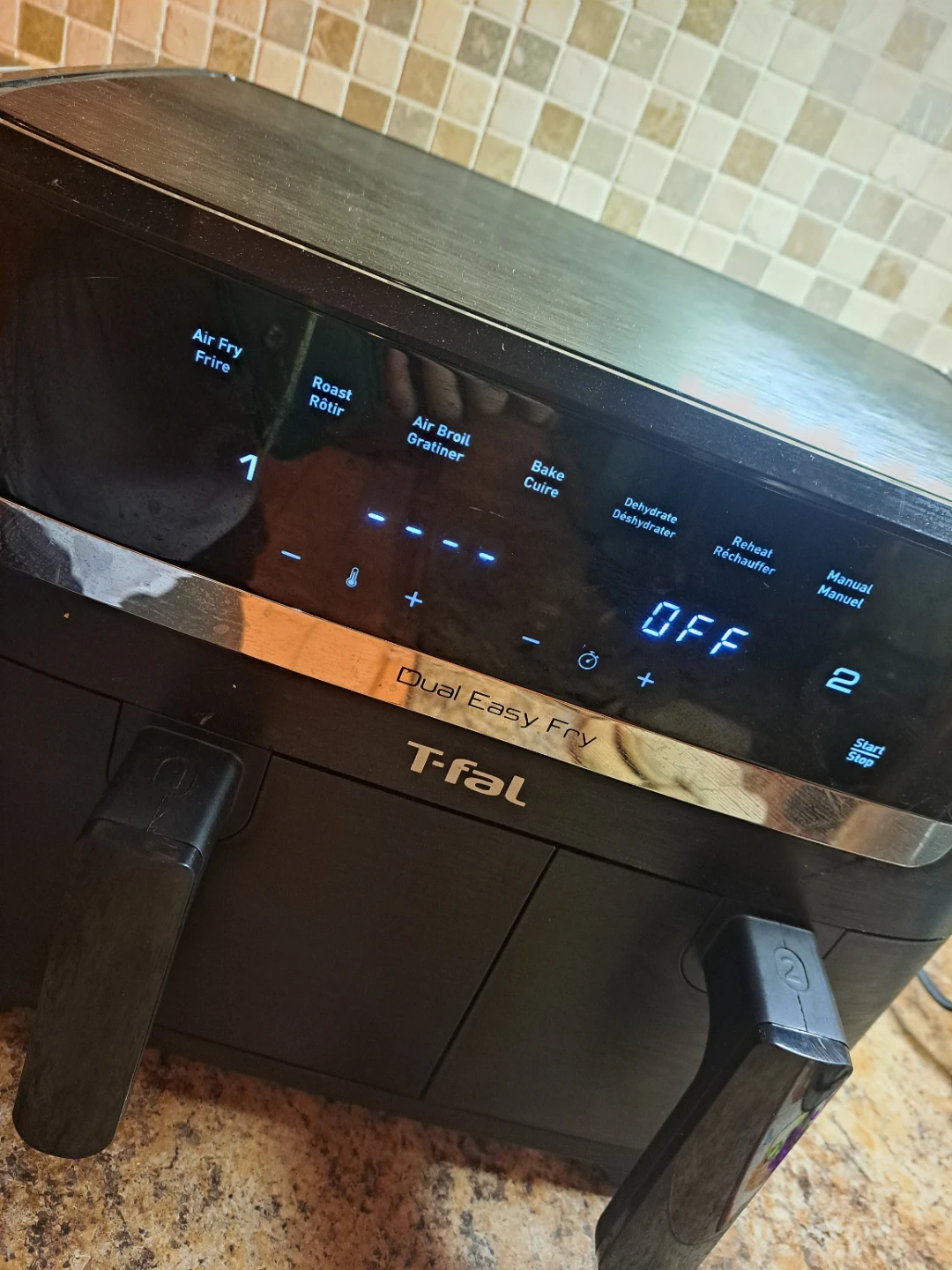 T-fal Dual Easy Fry Air Fryer ⚽️ - photo 3