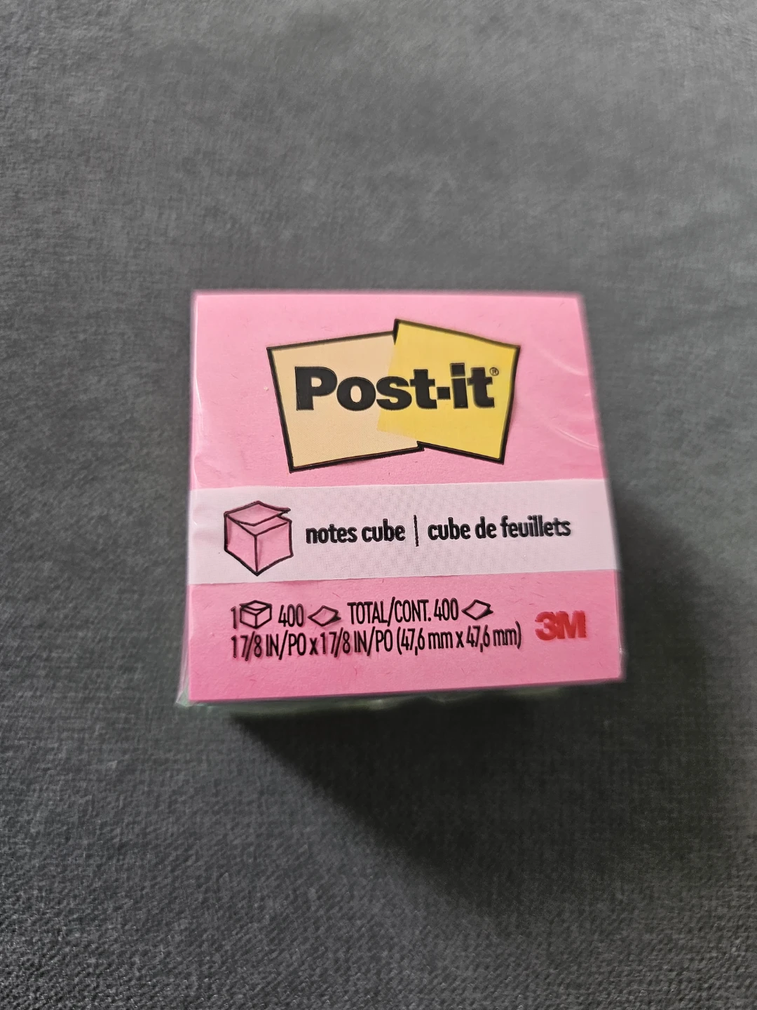 3M Post-it Cube Notes, 400-count