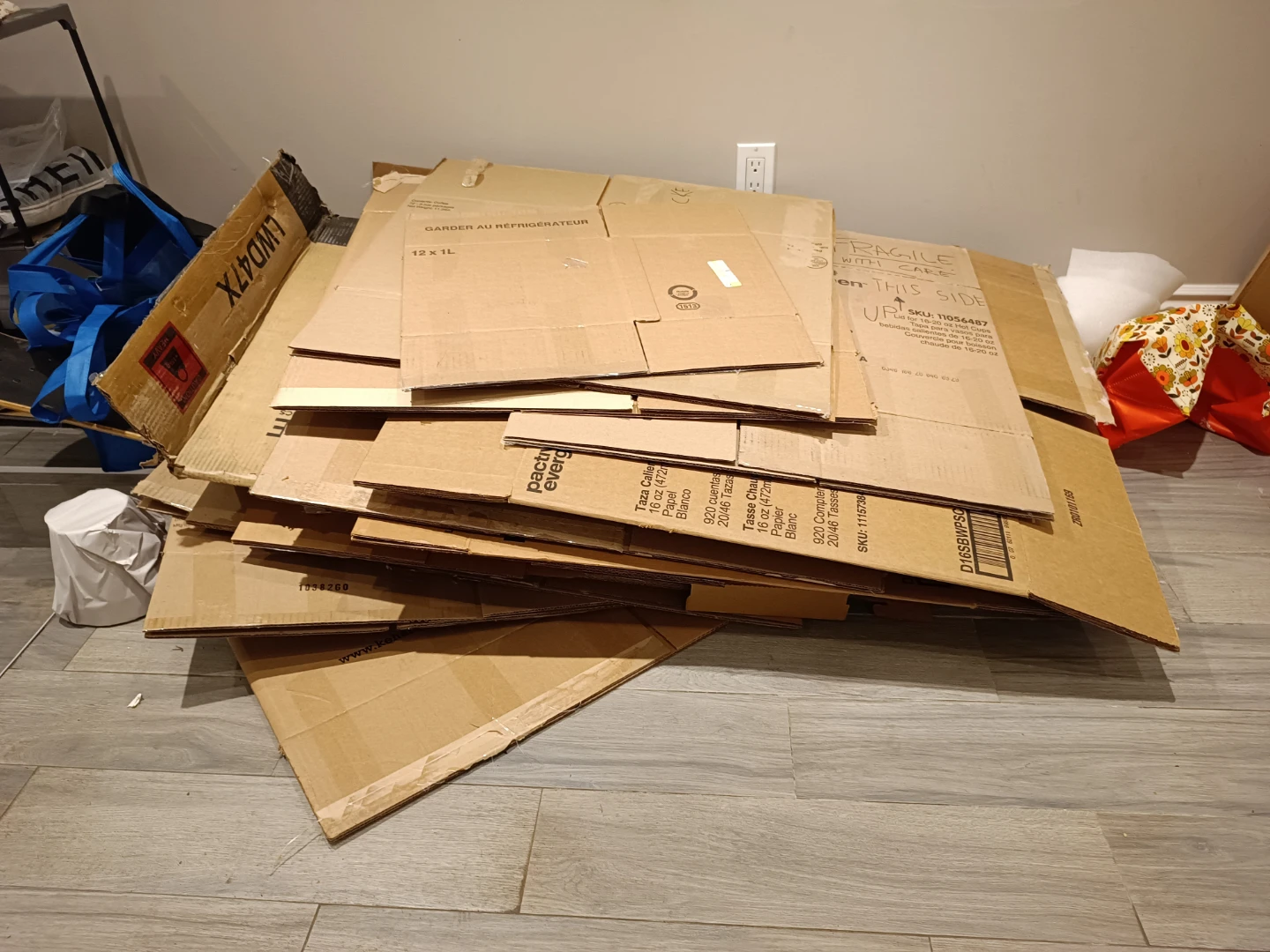 Moving boxes