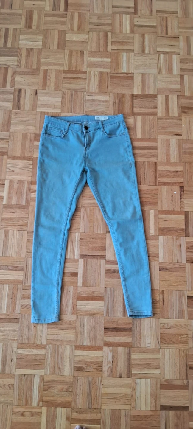 Light blue low rise skinny jeans - photo 2