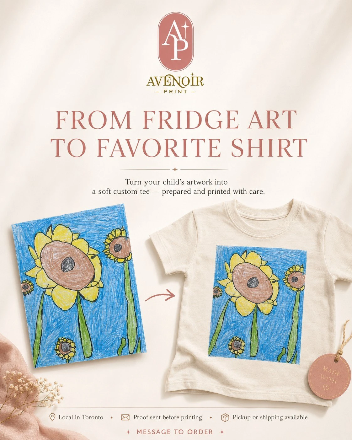 Custom Kids Drawing T-Shirts - photo 3