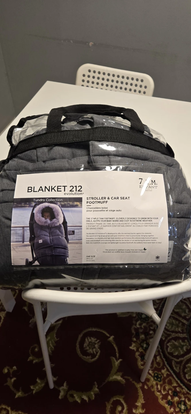7 A.M. Enfant Blanket 212 Evolution Stroller Footmuff
