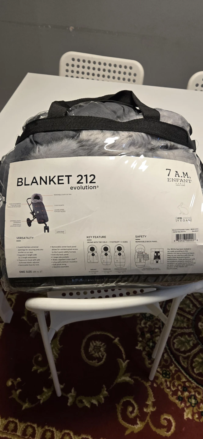 7 A.M. Enfant Blanket 212 Evolution Stroller Footmuff - photo 3