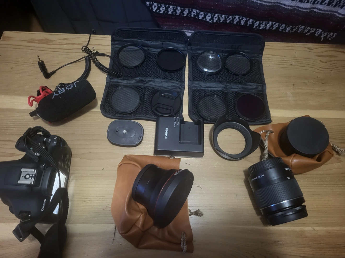 Canon EOS Rebel T7 DSLR Camera with Accessories