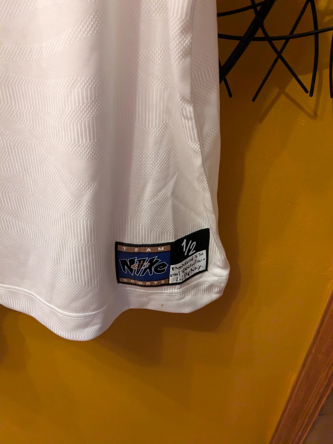 Nike DNA Basketball Jersey White Blue Black - photo 2