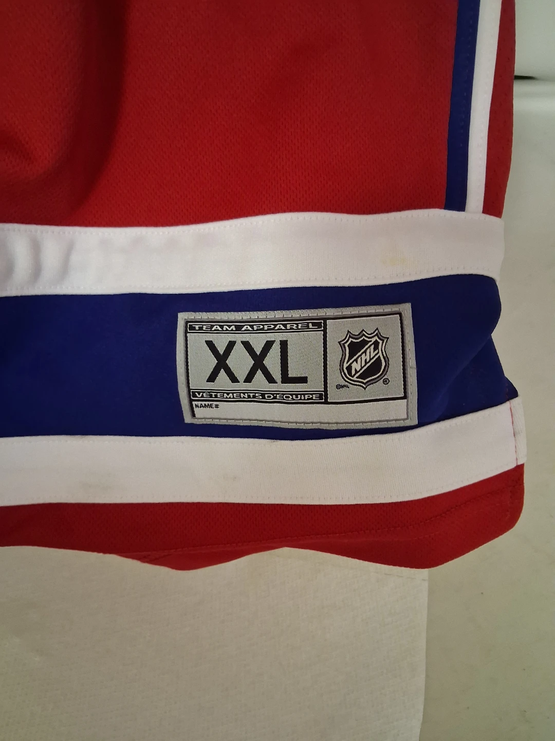 Official NHL Habs/Canadiens jersey shirt - photo 2