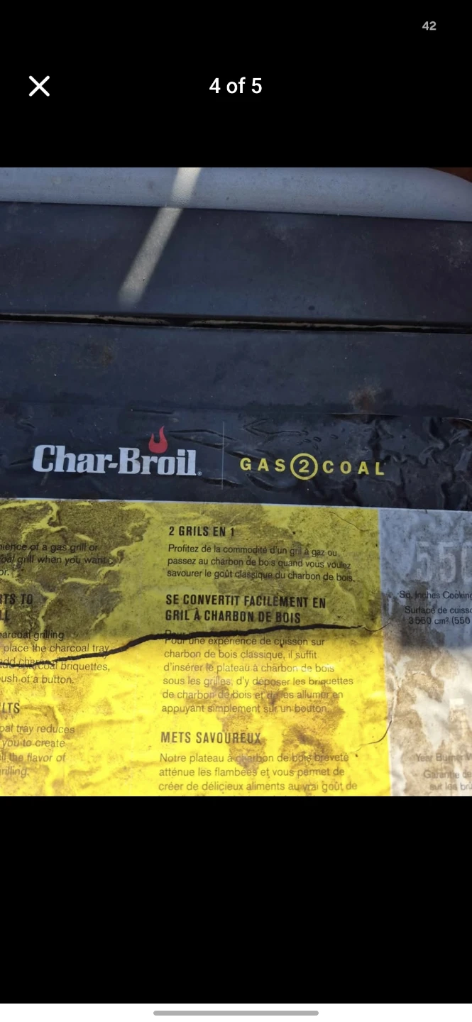 Char-Broil Gas2Coal Grill - photo 2