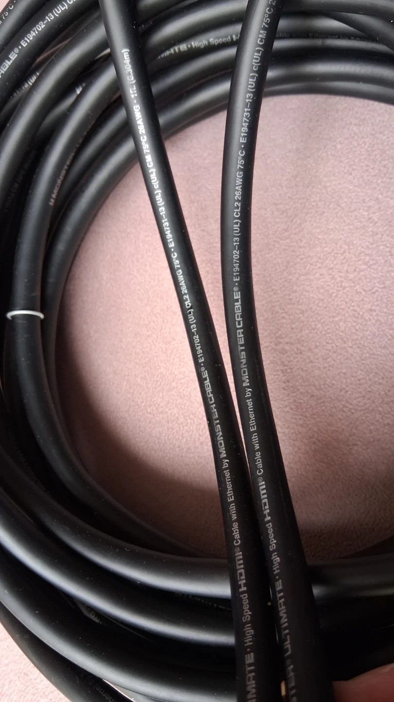10m Long HDMI Cable Professional Home Theater MONSTER CABLE - photo 4