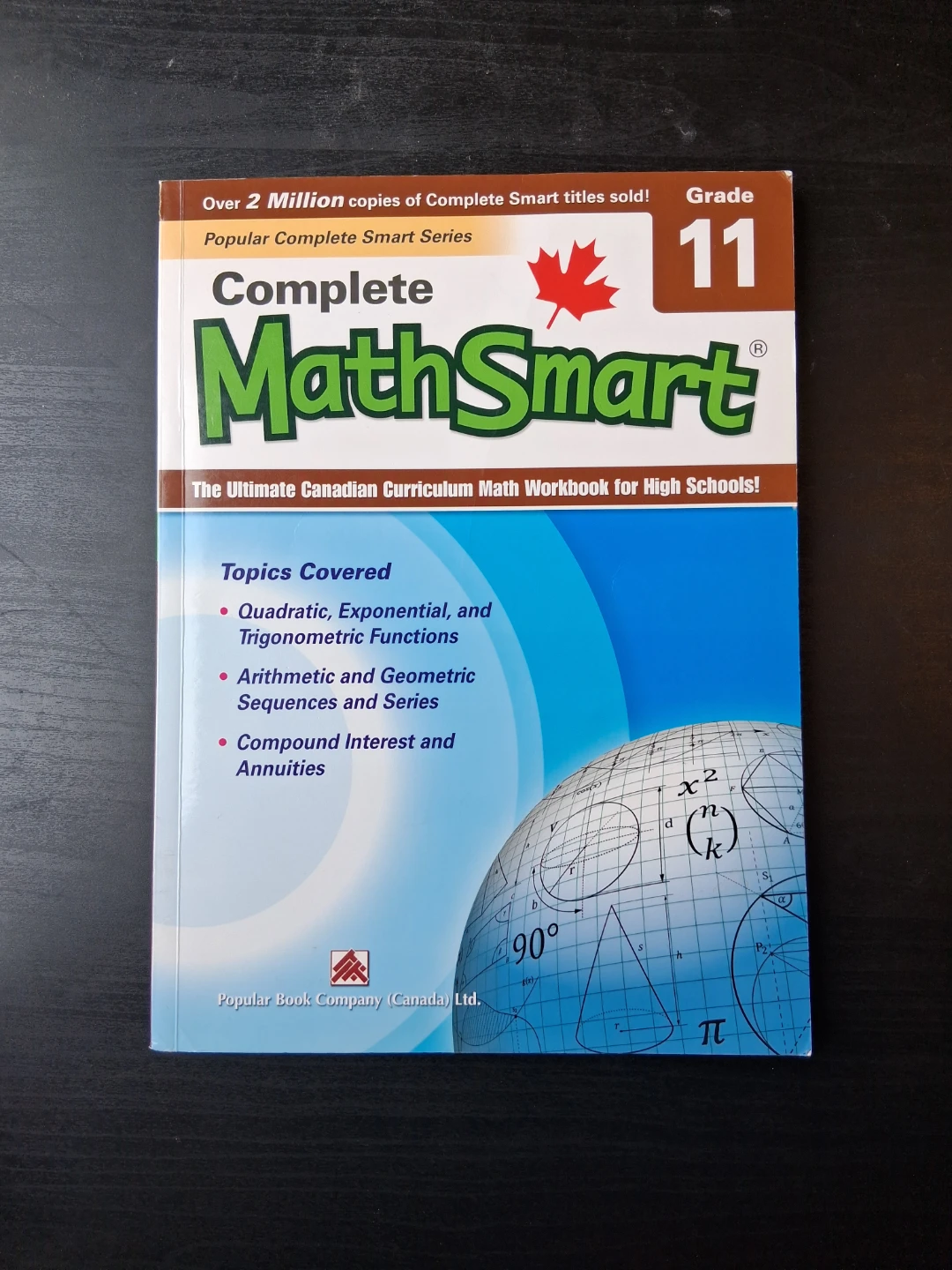 Complete MathSmart Grade 11 and Grade 12 Workbook