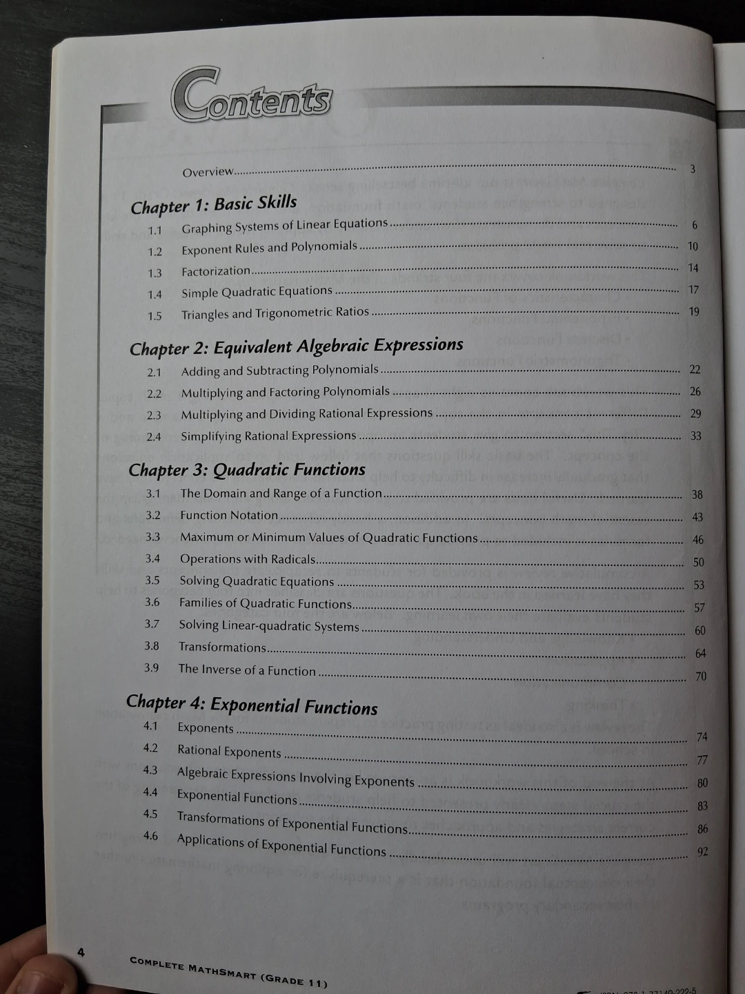 Complete MathSmart Grade 11 and Grade 12 Workbook - photo 4