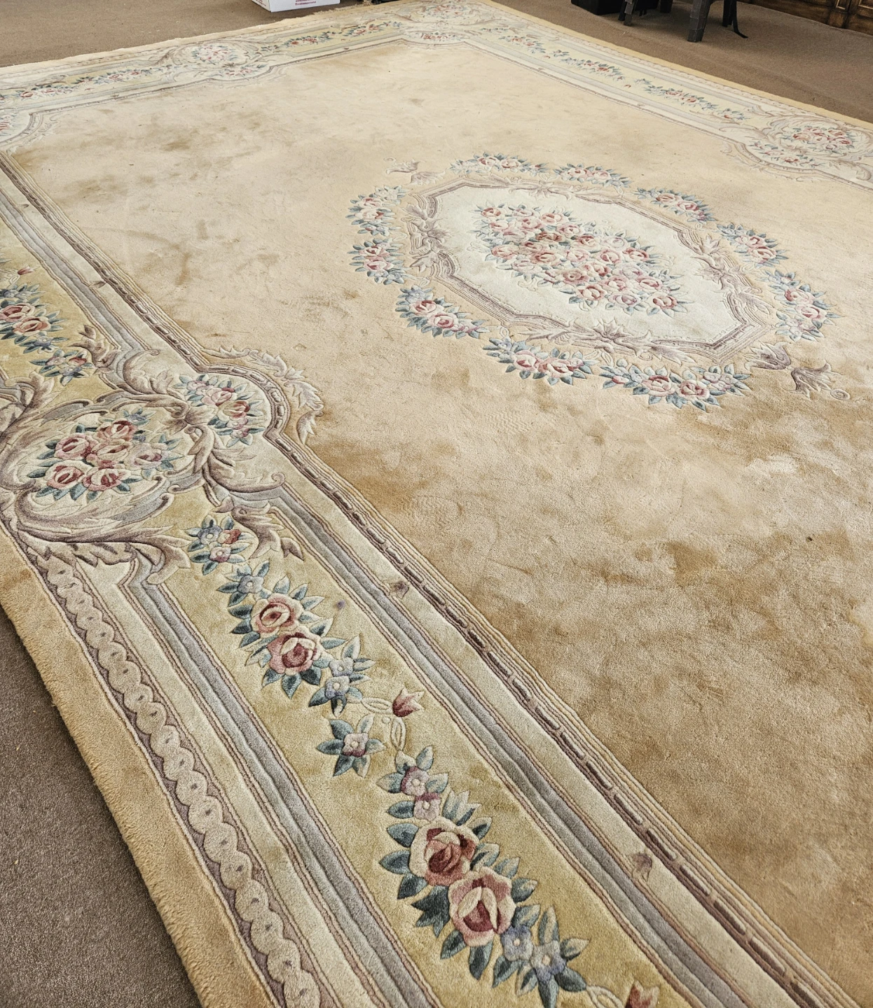 Beautiful 12x20 xlarge handknotted Japanese rug