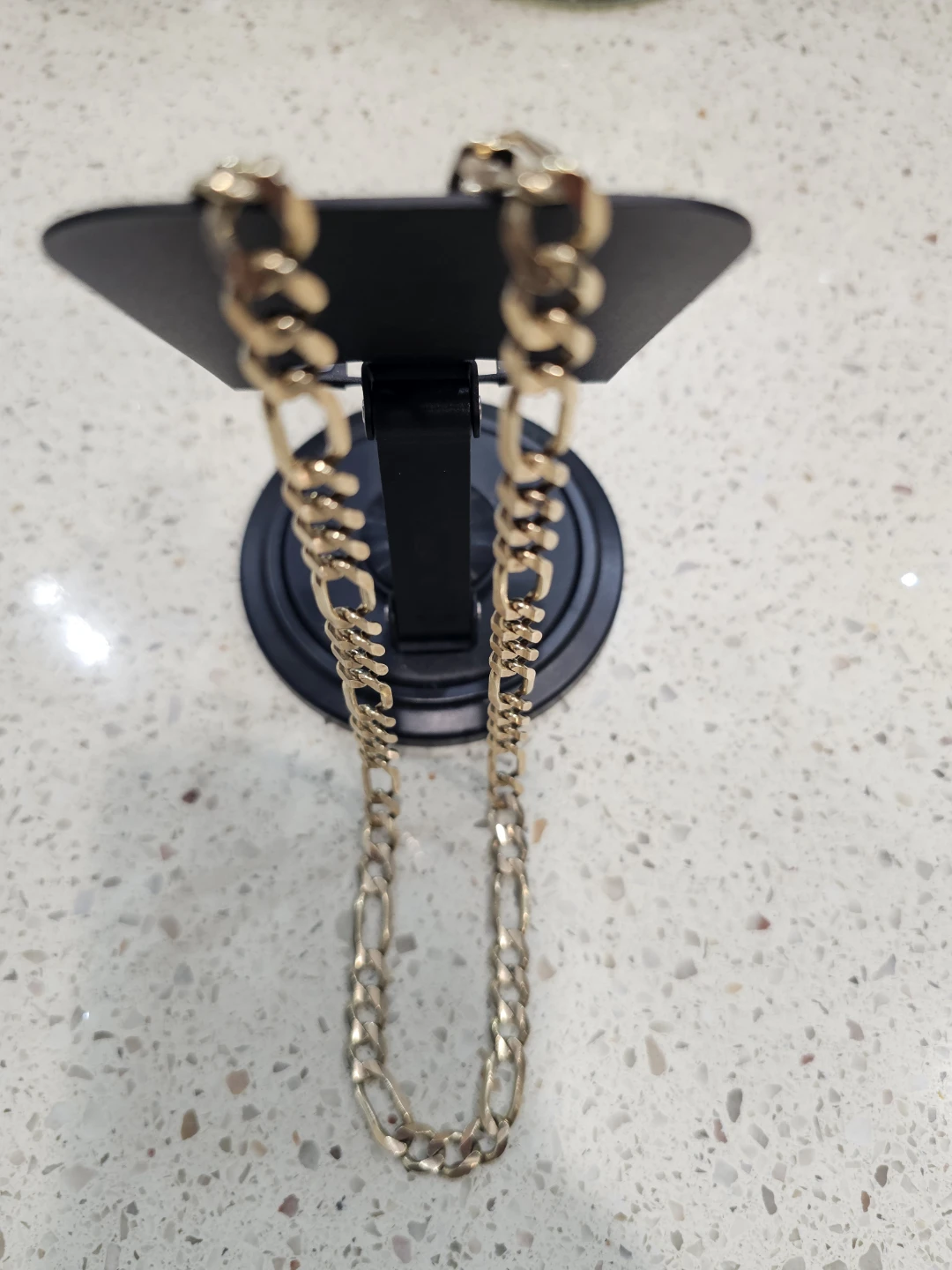 Gold Figaro Chain Necklace