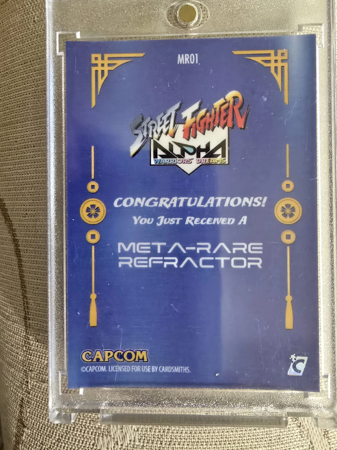 Street Fighter Alpha Warriors Dreams Meta-Rare MR01 - photo 2