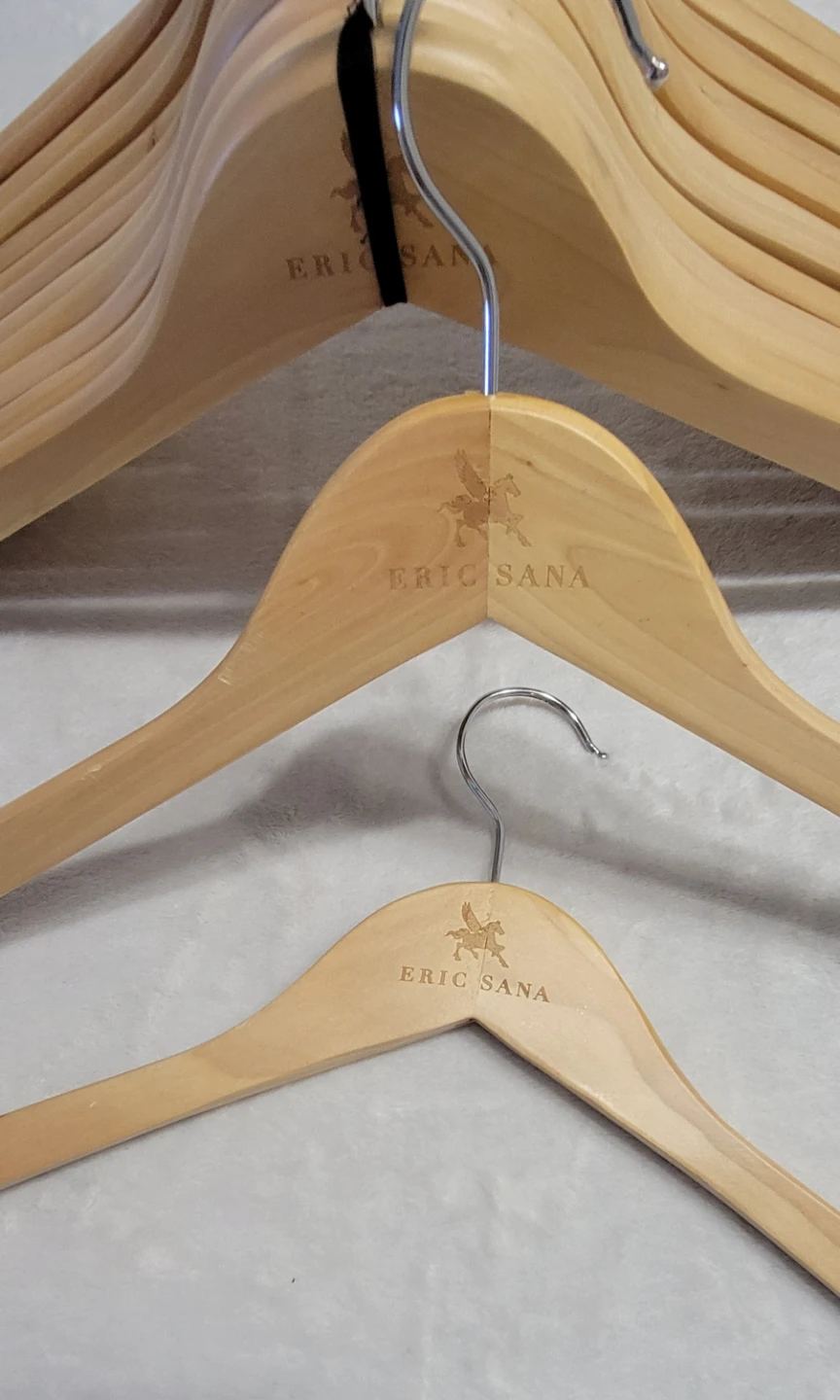 Eric Sana Wooden Hangers ⚽