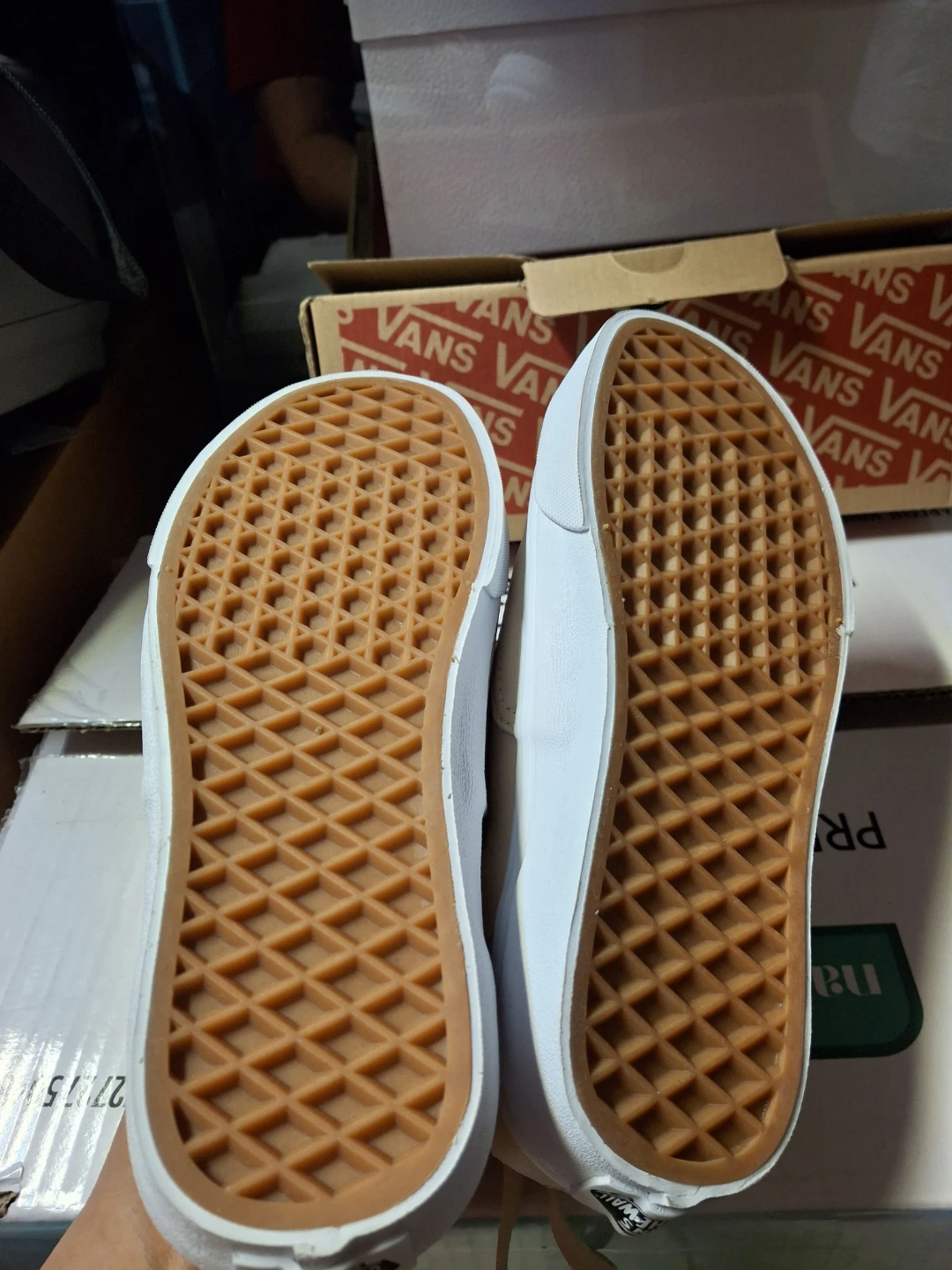 Vans Authentic Leather "Tapioca/True White" Shoes - photo 4