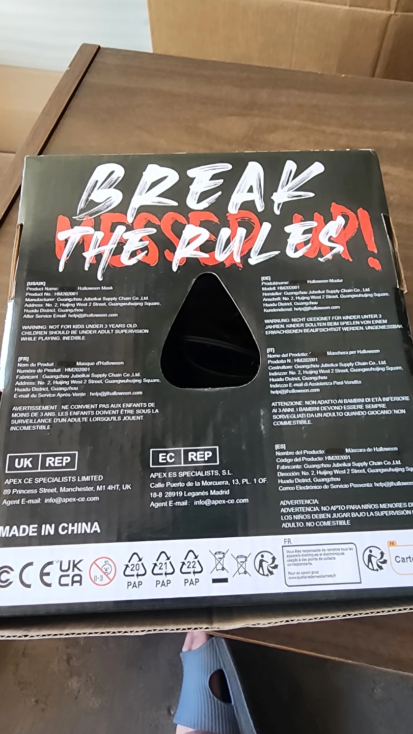 Halloween LED Light Up Mask - photo 2