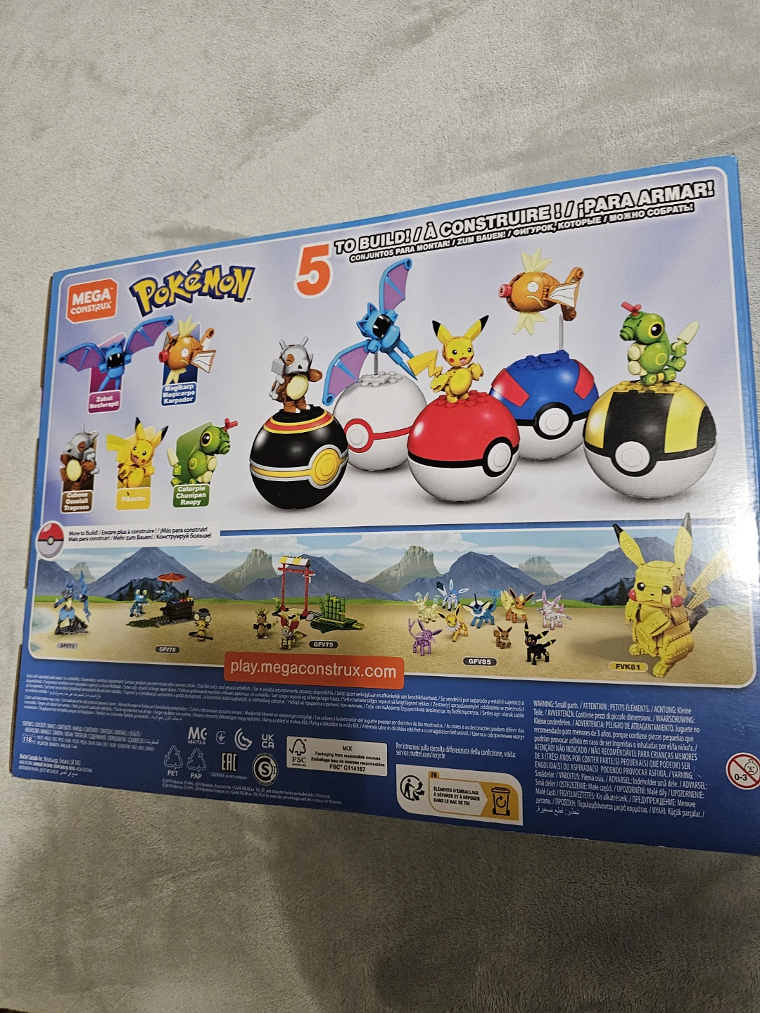 Mega Construx Pokémon Trainer Pack Building Set - photo 2