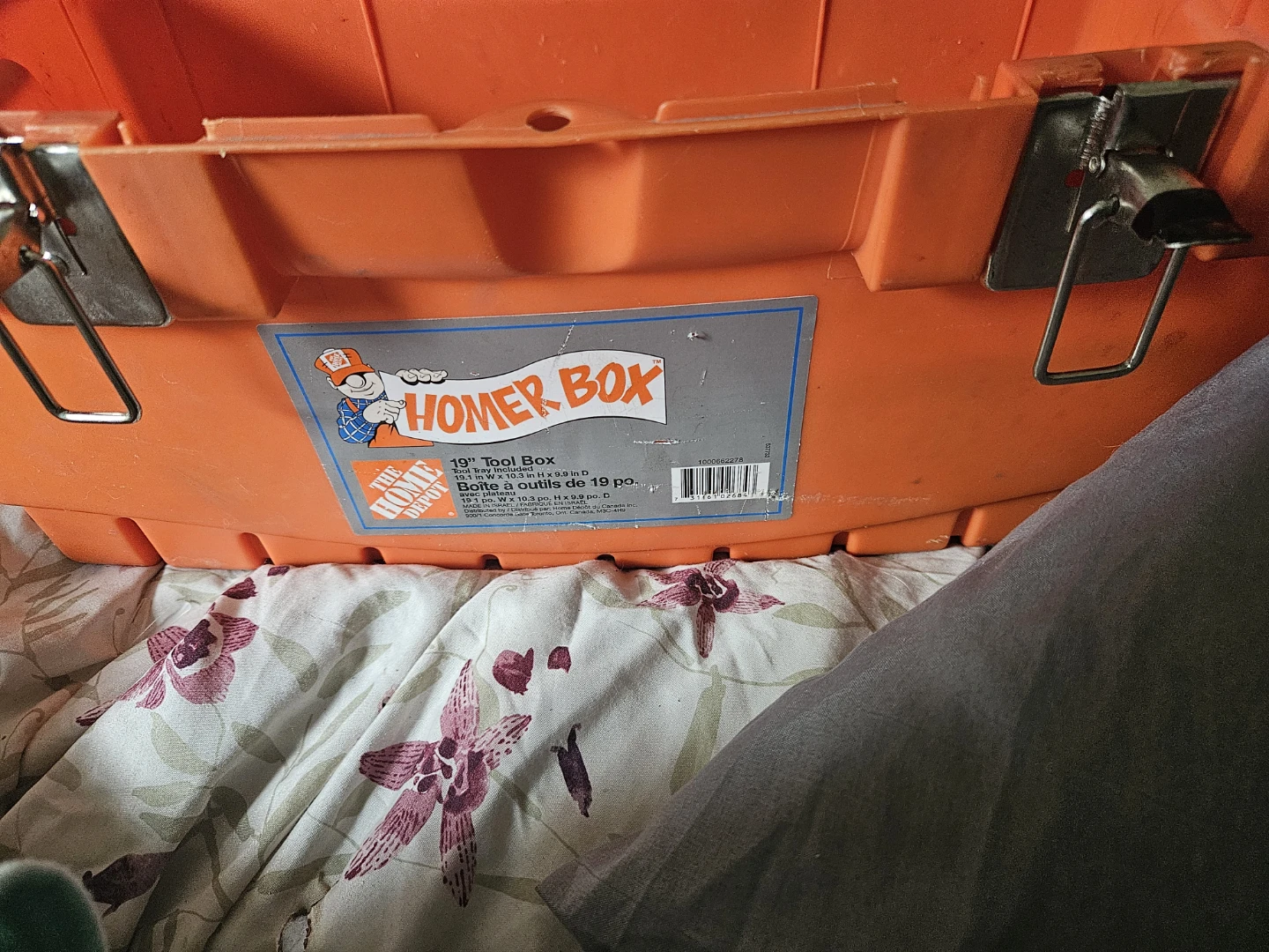 The Home Depot Homer Box 19" Tool Box - photo 2